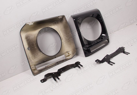 Mercedes-Benz G-Klasse W463 1990 - 2018 Очки на фары черные