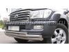 Toyota Land Cruiser 100 защита переднего бампера, труба d63/63/42