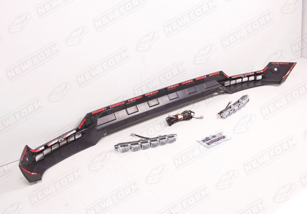 Mercedes-Benz G-Klasse W463 1990 - 2018 Юбка Brabus с хром ДХО