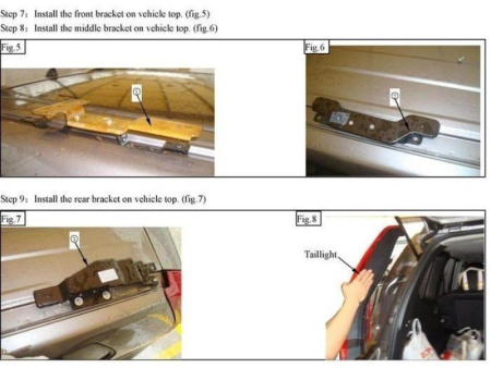 Nissan X-Trail T31 (07-) рейлинги продольные на крышу, дизайн "Оригинал", установочный комплект.