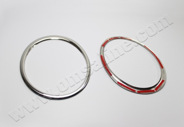 Nissan Juke (14–) Окантовка на передние фонари, нерж., 2 части