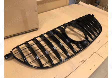 Mercedes-Benz GLE-Klasse W166 2015 - 2018 Решетка радиатора AMG GT черная на бампер 6.3 AMG