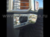 Hummer H2 (02-08) угловые окончания переднего бампера хромированные, пластик