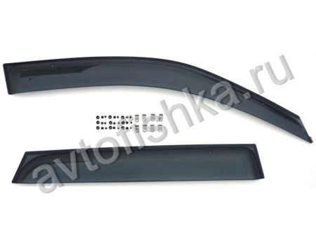 Suzuki Grand Vitara (05-) дефлекторы окон в стиле оригинал Suzuki, ветровики, комплект 4 шт.