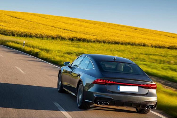 Диффузор S7 ABT с насадками для Audi A7 S-line 2019+