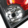 Dodge Caliber (06-12) фонари (стопы) задние черные, комплект 2 шт.