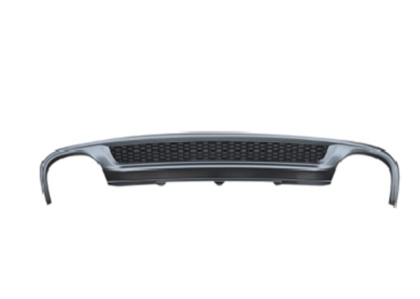 Диффузор S-line для Audi A4 2012-2015 штатная версия