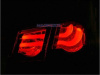 Chevrolet Cruze (08-) задние светодиодные красно-тонированные фонари в стиле Volkswagen, комплект лев + прав