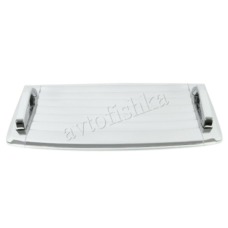 Hummer H3 (2003-) накладки на дефлектор капота и ручки дефлектора, хромированные пластиковые