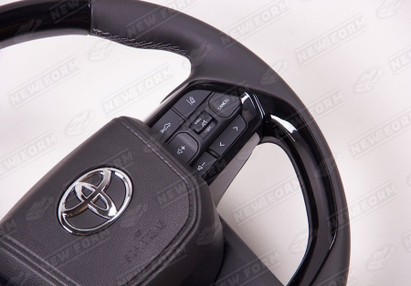 Toyota Land Cruiser LC 200 2007 - 2012 Руль GR черный