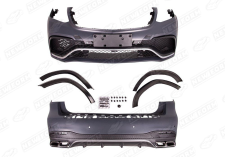 Mercedes-Benz GLS-Klasse X166 2015 - 2019 Обвес 6.3 AMG на штатную комплектацию