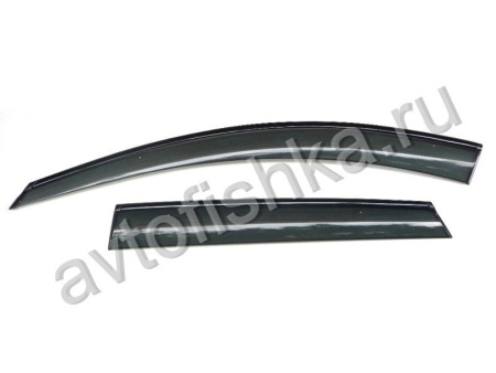 Mazda CX-5 (11-) дефлекторы боковых окон темные, ветровики, комплект 4 шт.