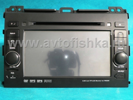 Toyota Prado 120 автомагнитола с GPS навигацией, штатное головное устройство с HD экраном 7 дюймов, PMS TBD-8086GB