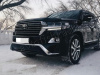 Toyota Land Cruiser (15–) Комплект накладок переднего и заднего бамперов EXECUTIVE. Цвет: черный