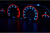 Lada 2110 светодиодные шкалы (циферблаты) на панель приборов - дизайн 1