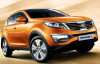 Kia Sportage (10–/14–) Штатные светодиодные дневные ходовые огни (ДХО), комлект.