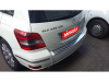 Mercedes-Benz GLK300, GLK350 (2008-) накладка заднего бампера из нержавеющей стали