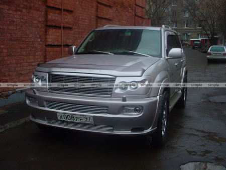 Toyota Land Cruiser 100 (98-07) Передний бампер Sport