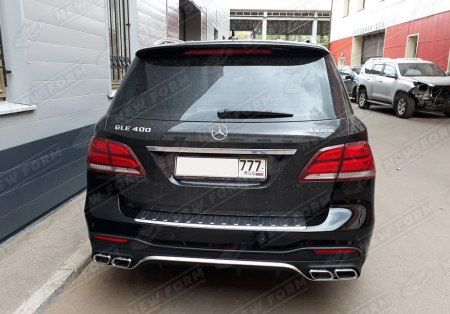 Mercedes-Benz GLE-Klasse W166 2015 - 2018 Обвес 6.3 AMG с расширителями колесных арок