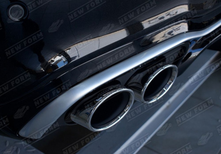 Mercedes-Benz E-Klasse W213 W213 рестайлинг 2020 - н.в. Диффузор с насадками 5.3 AMG хром