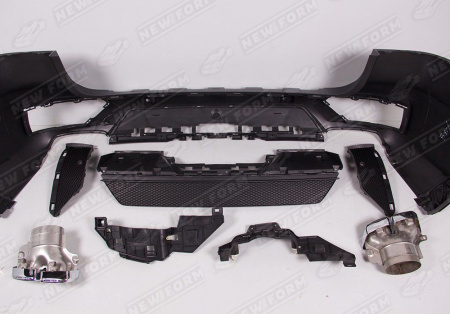 Mercedes-Benz M-Klasse W166 2011 - 2015 Бампер задний с насадками 6.3 AMG