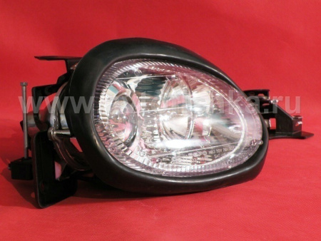 Dodge Neon (95-99) фары передние линзовые хромированные, комплект 2 шт.