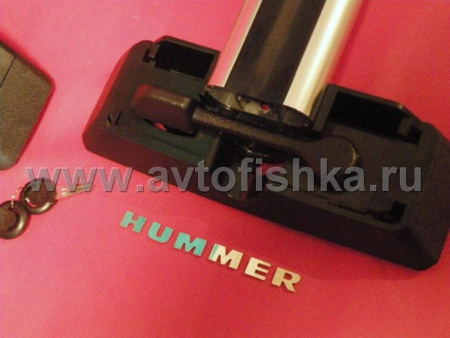 Hummer H3 (05-) рейлинги поперечные с замками, алюминиевые - багажник на крышу