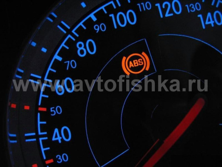 Volkswagen Golf 4 светящиеся шкалы приборов - накладки на циферблаты панели приборов, дизайн № 1