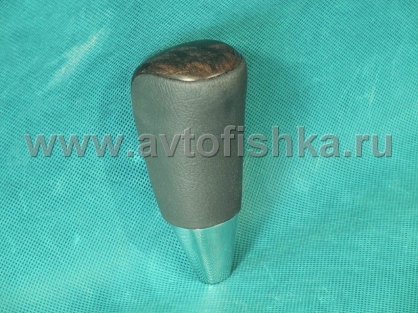 Toyota Land Cruiser 200 ручка на рычаг переключения передач АКПП, черное матовое дерево-кожа.