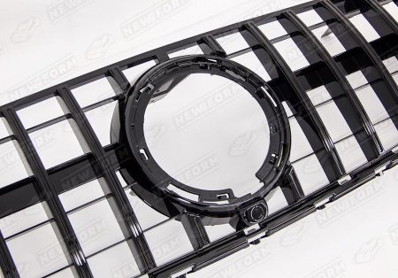 Mercedes-Benz GLC-Klasse X253 рестайлинг 2019 - 2023 Решетка радиатора AMG GT черная