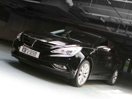 Hyundai Sonata YF (10-) решетка радиатора под покраску, дизайн FNB