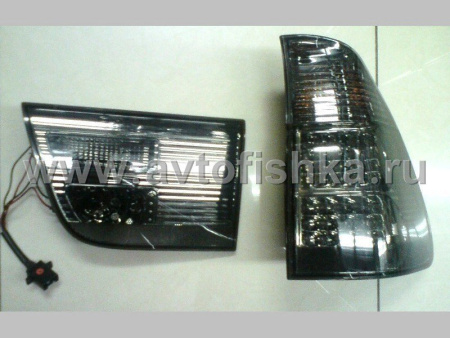 BMW X5 (98-06) фонари задние светодиодные тонированные, комплект 2 шт.