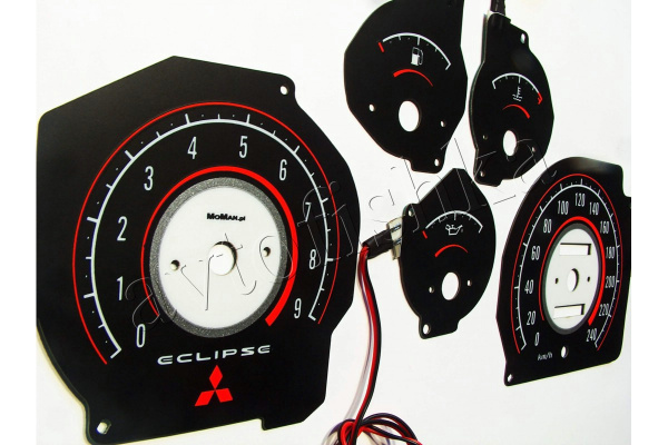 Mitsubishi Eclipse 1G светодиодные шкалы (циферблаты) на панель приборов