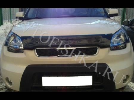 Дефлектор капота темный Kia Soul 2009-2011