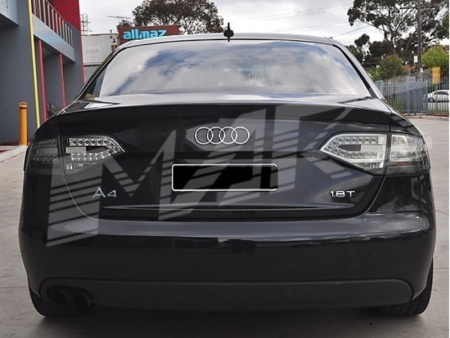 Audi A4 (2007-) седан, фонари задние светодиодные тонированные, комплект внешн. + внутр.