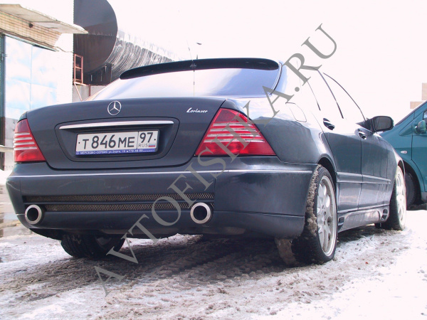 Mercedes S-Class W220 (98-05) Аэродинамический обвес LORINSER F01