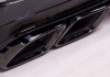 Mercedes-Benz S-Klasse W223 2020 - н.в. Диффузор с насадками 6.3 AMG черный