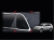 Kia Sorento (2009-) задние угловые хромированные молдинги окон пластиковые, комплект 2 шт.