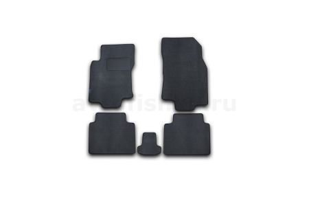 Коврики в салон NISSAN X-Trail 2015->, внед., 5шт. (текстиль)