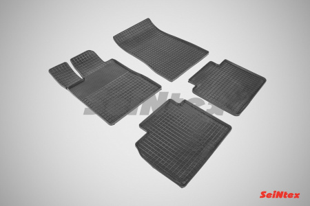 Mercedes S-Class W220 (98-05) резиновые коврики, дизайн "Сетка"