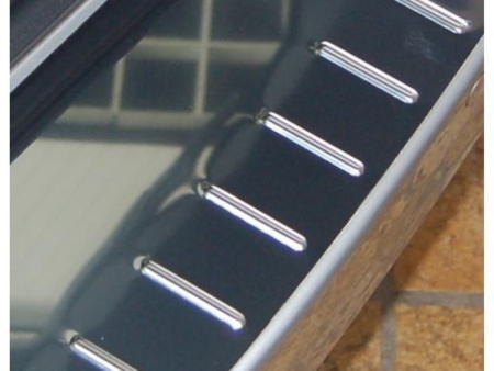 Audi A5 (09-) Sportback 5 дверн. накладка на задний бампер с силиконовыми вставками, к-кт 1шт.