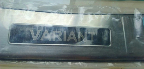 Volkswagen Passat (15–) Накладка на задний бампер, универсал