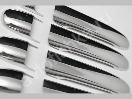 Volkswagen Sharan (1997-2011) накладки на ручки дверей из нержавеющей стали, 4 шт.