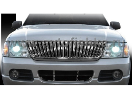 Ford Explorer (02-05) решетка радиатора хромированная, дизайн RX.
