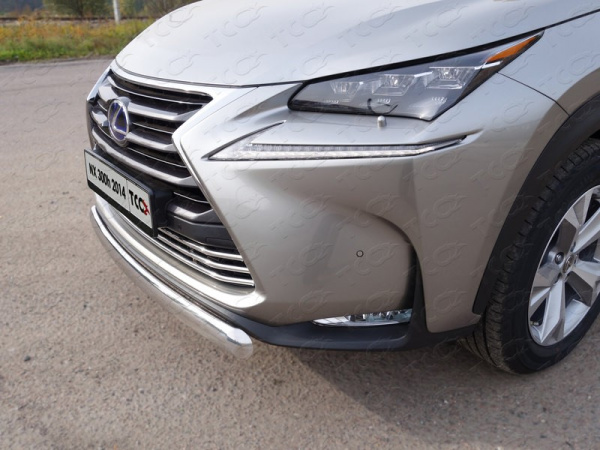 Lexus NX (14–) Защита передняя нижняя (овальная) 75х42 мм
