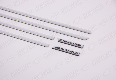 Mercedes-Benz G-Klasse W464 2018 - н.в. Молдинги AMG серебристые