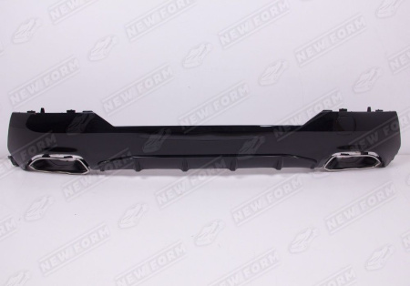 BMW 4 серия G22/G23 2020 - н.в. Диффузор с насадками M440i хром