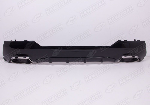 BMW 4 серия G22/G23 2020 - н.в. Диффузор с насадками M440i хром