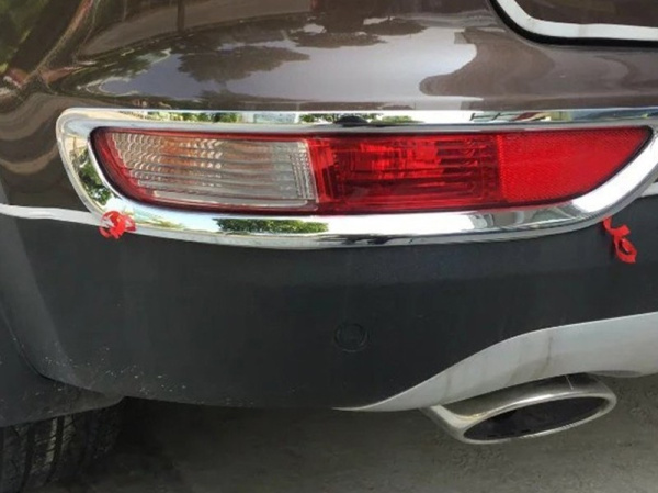 Kia Sportage (16–) Окантовка на задние противотуманные фары, хром