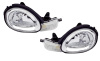 Dodge Neon (00-02) фары передние хромированные, комплект 2 шт.